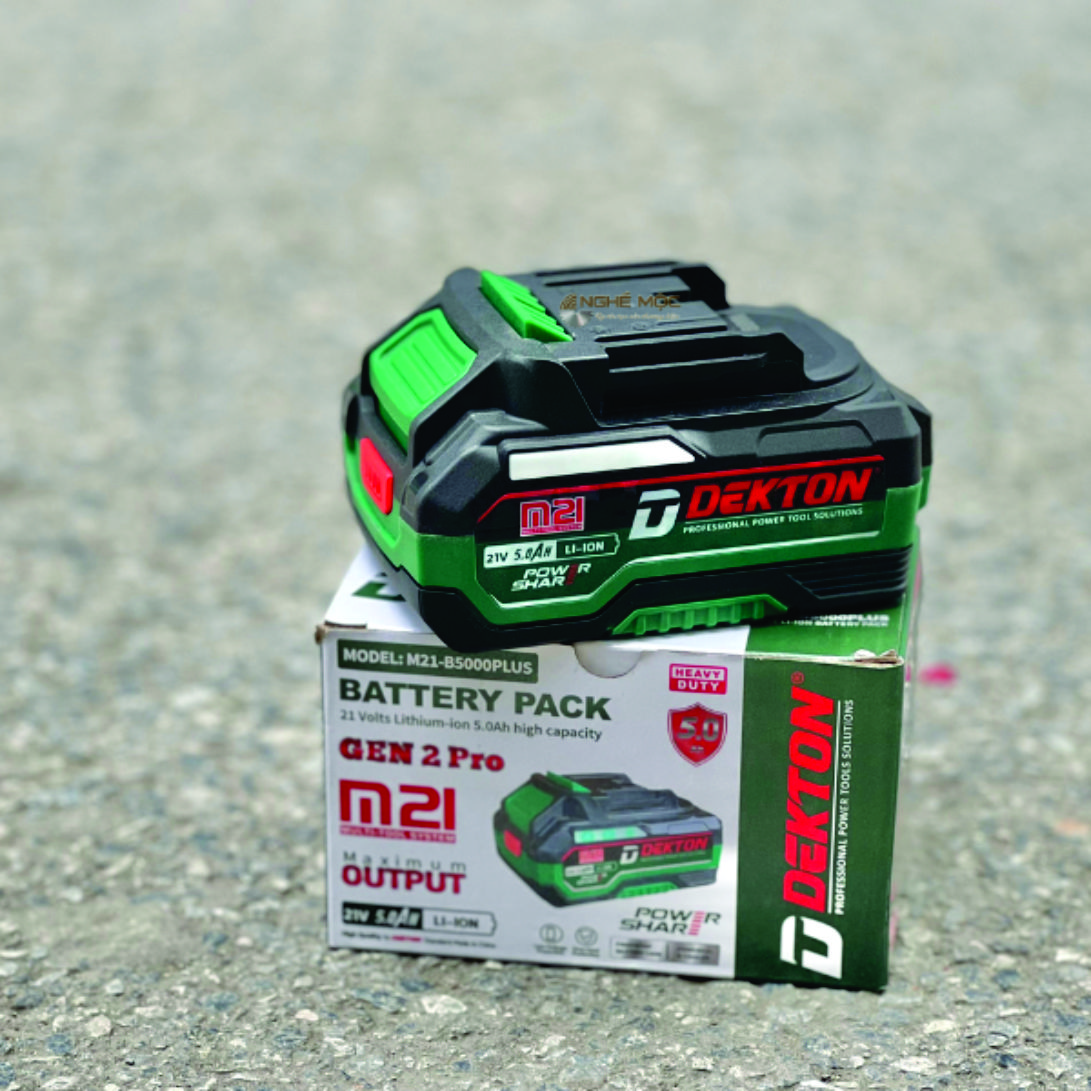 Pin 5Ah -21V DEKTON M21- B5000PLUS